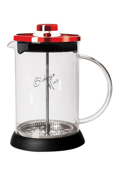 Berlinger Haus Tea and Coffee French Press 600 ml Burgundy Metallic Line