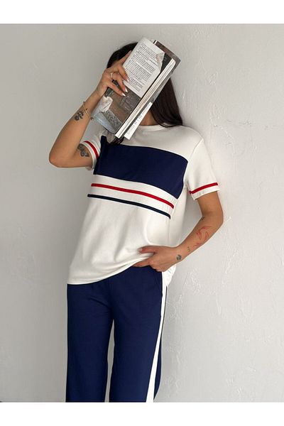 Velista Γυναικείο Σετ Φόρμας Modal Fabric με Ενδιάμεσο Γαρνιτούρα