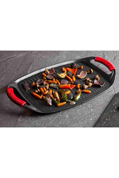 Berlinger Haus Placa gratar antiaderent 47 cm Burgundy Metallic Line