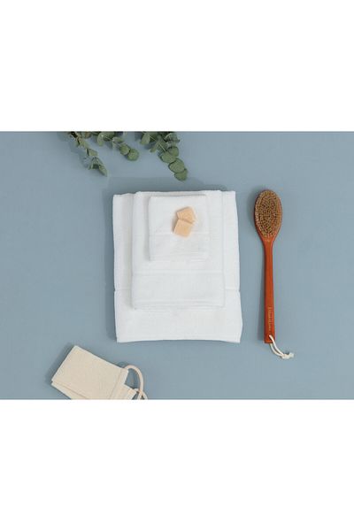 Madame Coco Riz Jacquard-Fußhandtuch