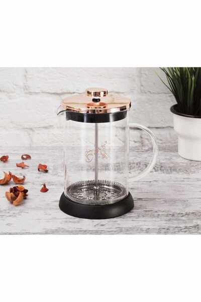 Berlinger Haus Ceainic și cafea French Press 800 ml Rosegold Metallic Line