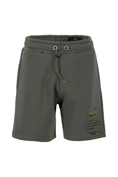 Alpha Industries Men's green shorts Alpha Industries Patch Short Lf