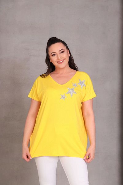 aytemas Star and Stone Printed Blouse