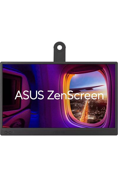 ASUS ZenScreen MB169CK 15.6" Portable Full HD IPS Monitor with USB-C, Mini-HDMI, and Kickstand