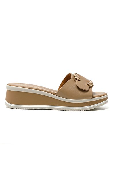 Repo Papuci Femei / Fete 12128-E5 Repo Beige