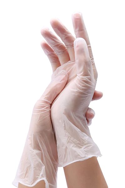 Has-Pet Haspet Vinyl Inspection-Waxing Glove m 100Pcsx5Box