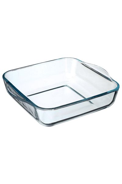 Five Simply Smart High Quality Durable Square Glass Dish 22cm