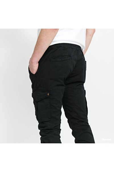 Alpha Industries Ανδρικό μαύρο φούτερ Alpha Industries Cotton Twill Jogger