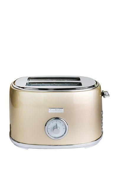 Berghoff Gem Metallic Gold Two Slice Toaster