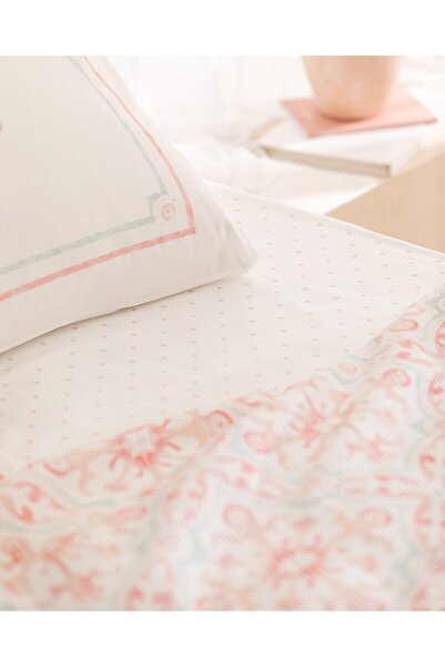 Madame Coco Adorlee – Doppelt kardiertes, bedrucktes Piqué-Set