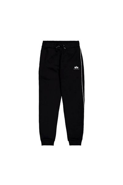 Alpha Industries Ανδρικό μαύρο παντελόνι πίστας Alpha Industries Track jogger Small Logo