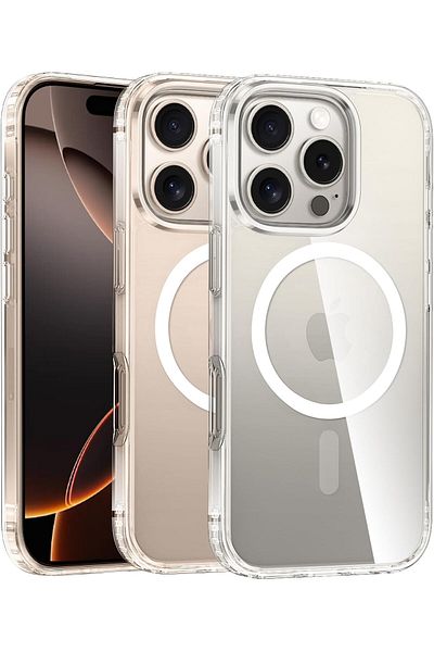 AWH iPhone 16 Pro Max Case: Magnetic, Military-Grade, Shockproof, Anti-Yellowing Protection