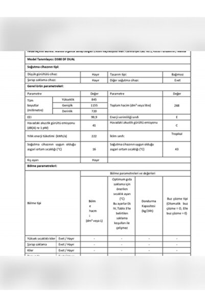 Şenocak D313 Df Dual Sandık Tipi Derin Dondurucu Çft Modlu Hem Soğutucu Hem Dondurucu