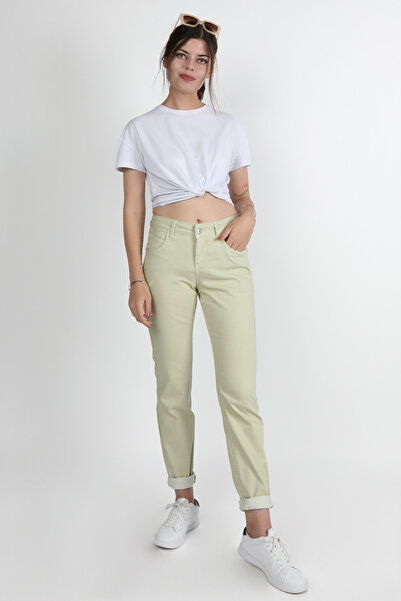 BALİNS Gabardin Pantolon Mint