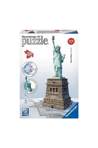 RAVENSBURGER بازل بلاستيكي ثلاثي الابعاد وورلد تيك سنتر-125623