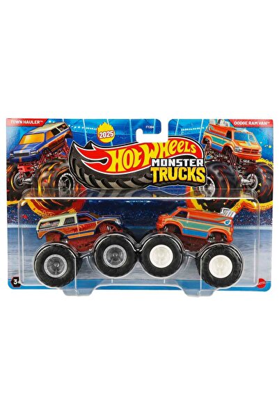 HOT WHEELS مقياس 1:64 2-حزمة FYJ64 - Jcc65 Town Hauler - دودج را