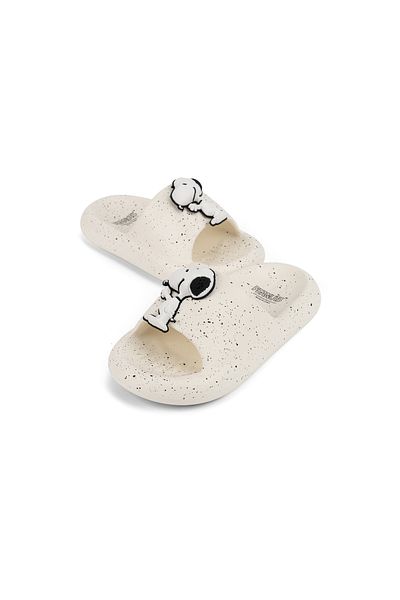 URBAN HAUL Boys Peanuts Snoopy Print Slip on Sliders For Kids Suitable for Daily Use