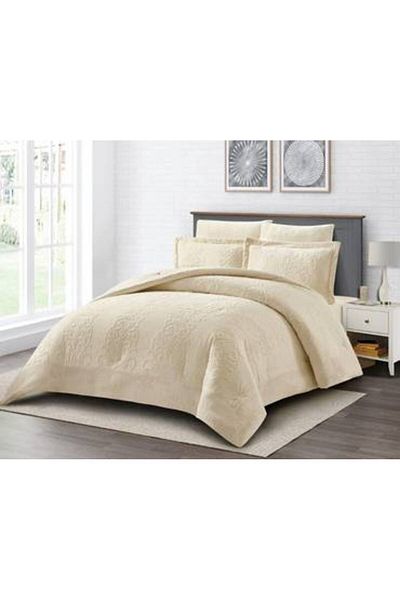 Canon Cannon Flannel Double Bedspread 6-Piece - Fixed Fill