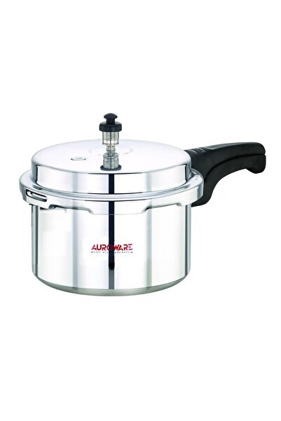 Auroware 7.5 Ltr Pressure Cooker Heavy Duty Aluminium with lid Strong Handle ...