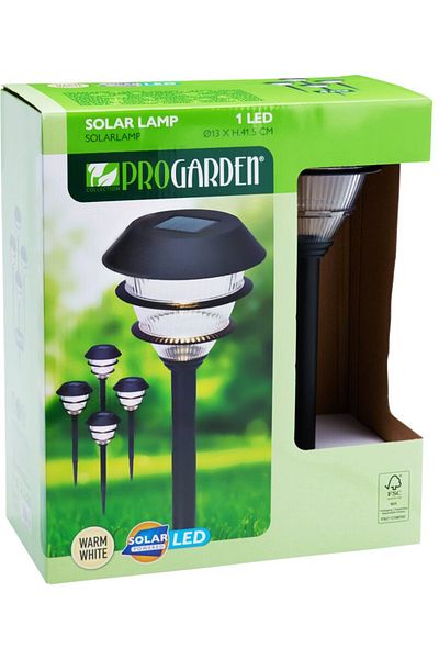 Progarden Set lampi solare de gradina 4 buc 41 cm