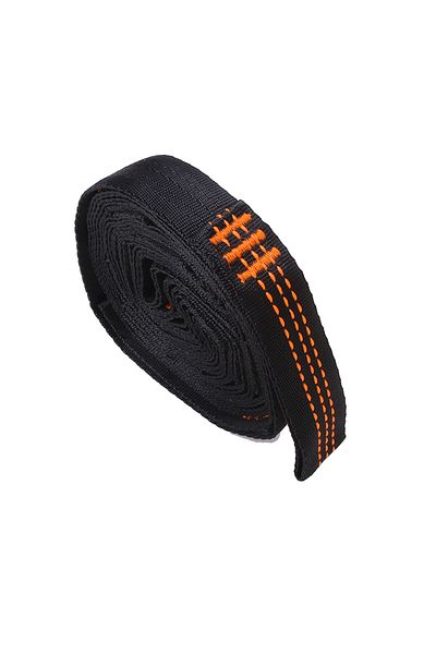 Choice Orange 2pcs High Bearing Capacity Hammock Straps 600lbs Breaking Strength Polyester Hammock Belt Rop