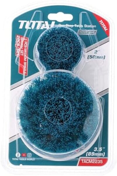 TOTAL Round Wash Brush Set TACM2235