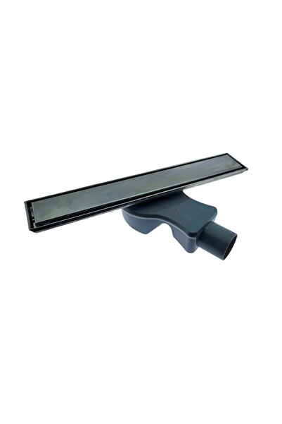 forsüz 33x7 cm Frame Duş Kanalı-Dar Metal Çerçeve-Ø50 Düşey Boru Çıkış-Satin ...