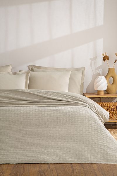 Puffy Bertha Single Beige Pike
