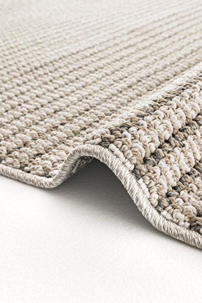 akbel halı & yatak exclusive home design Soho SH 17 Bej Fildişi - Bukle Iskandinav Halı | Toz Tutmaz Hasır Dokuma Modern Halı