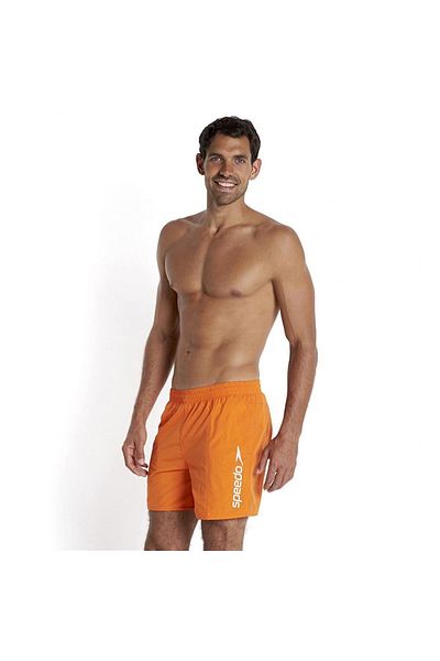 SPEEDO ملابس السباحة القصيرة للرجال من Scope - برتقالي/أبيض