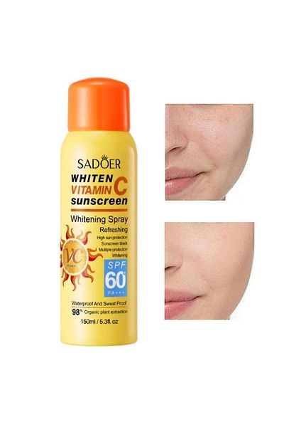 SADOER Share the product via: Sadour Vitamin C Brightening and Sunscreen Spray 150ml