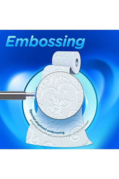 Selpak Perfumed Toilet Paper - Spa Powder Scent - 3 Ply - 8 Rolls