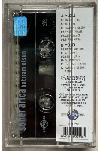 Plakevi İzmir Soner Arıca Let It Be Cassette (Periodic Edition)