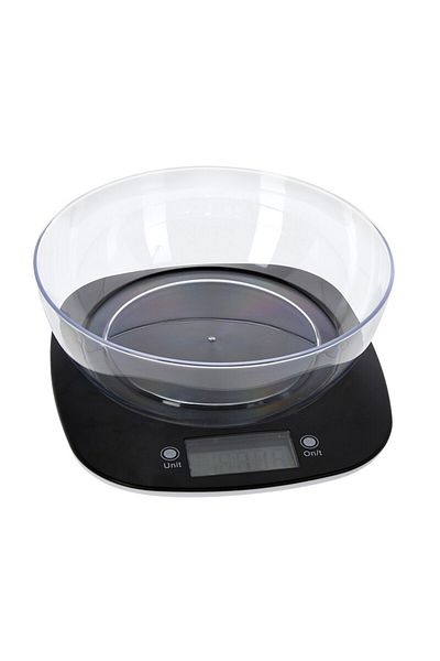 Excellent Houseware Cantar digital de bucatarie cu bol 5 kg / 1,4 l