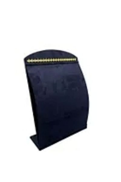MeGass Dekor Domestic Production Navy Blue Geranium Fabric Smoked Color Length 24 cm Width 34 cm
