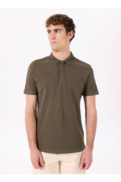 Jeep Haki Erkek Polo T-Shirt C4SM-TST4528