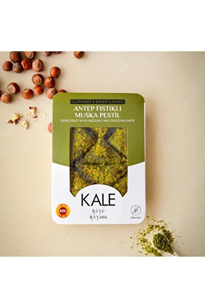 Kale Pestil & Köme Glutensiz Şekersiz Antep Fıstıklı Muska 230 Gr