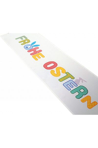 Khevga Fata de masa cu model de Paste, poliester, multicolor, 40 x 140 cm
