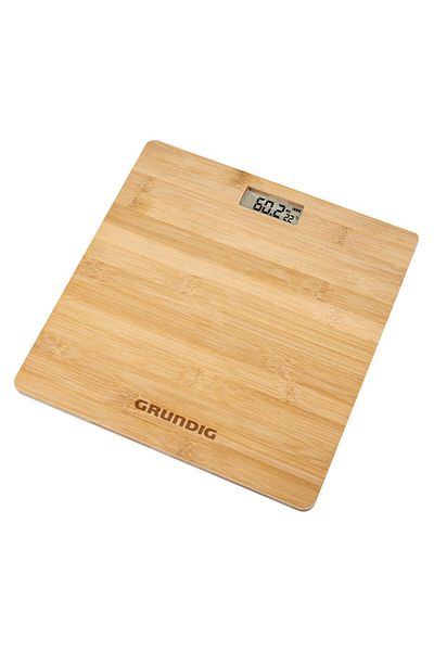 Grundig Personal scale Bamboo digital 180 kg
