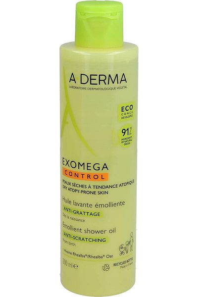 A-DERMA زيت الاستحمام المرطب إكسوميجا 200 مل