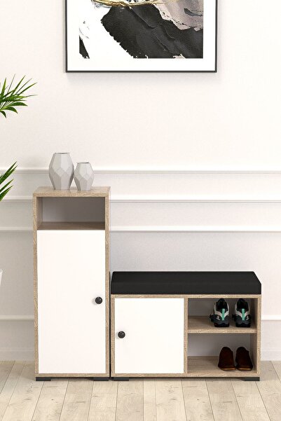 Ardeno Duru 2 Parça Döşemeli Ayakkabılık