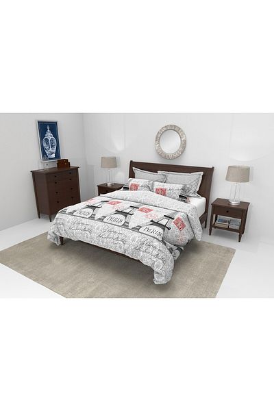 ALCAM Paris quilted microfiber duvet, 140x200 cm, 250g/sqm
