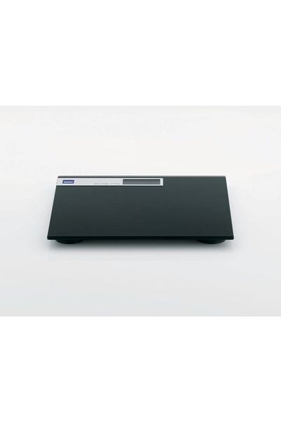 KELA Keck Lang Personal scale, black digital glass, up to 150 kg GRAPHITO