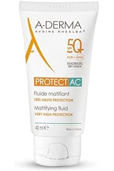 A-DERMA Protect AC Mattifying Fluid Very High Protection SPF50+ 40ml