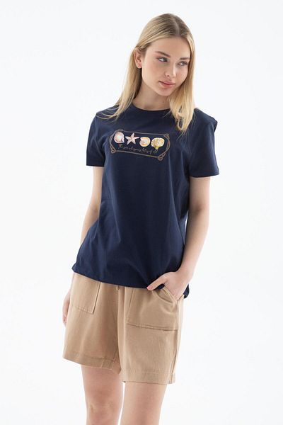 Fashion Friends 25Y0298K1 Tricou imprimat pentru femei