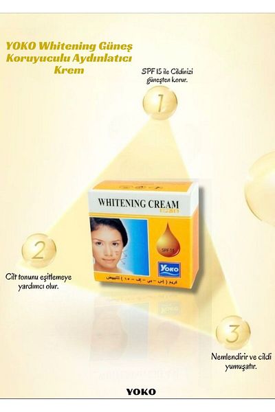 YOKO Face Cream - Sunscreen and Brightening 4Gr.