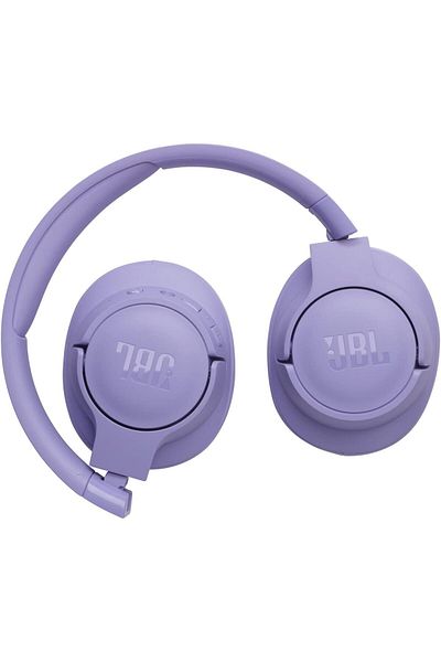 JBL Tune 720bt Wireless Over-ear Headphones, Pure Bass Sound, Bluetooth 5.3, 76h Battery Purple