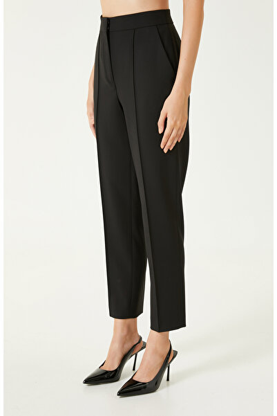 Network Siyah Yün Karışımlı Pantolon