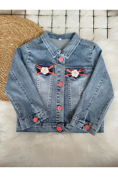 renkli diyar GIRL'S JEANS JACKET