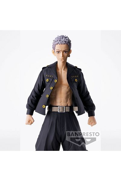 BANDAI Banpresto Tokyo Revengers Takashi Mitsuya Figure(Ver.B) Statue